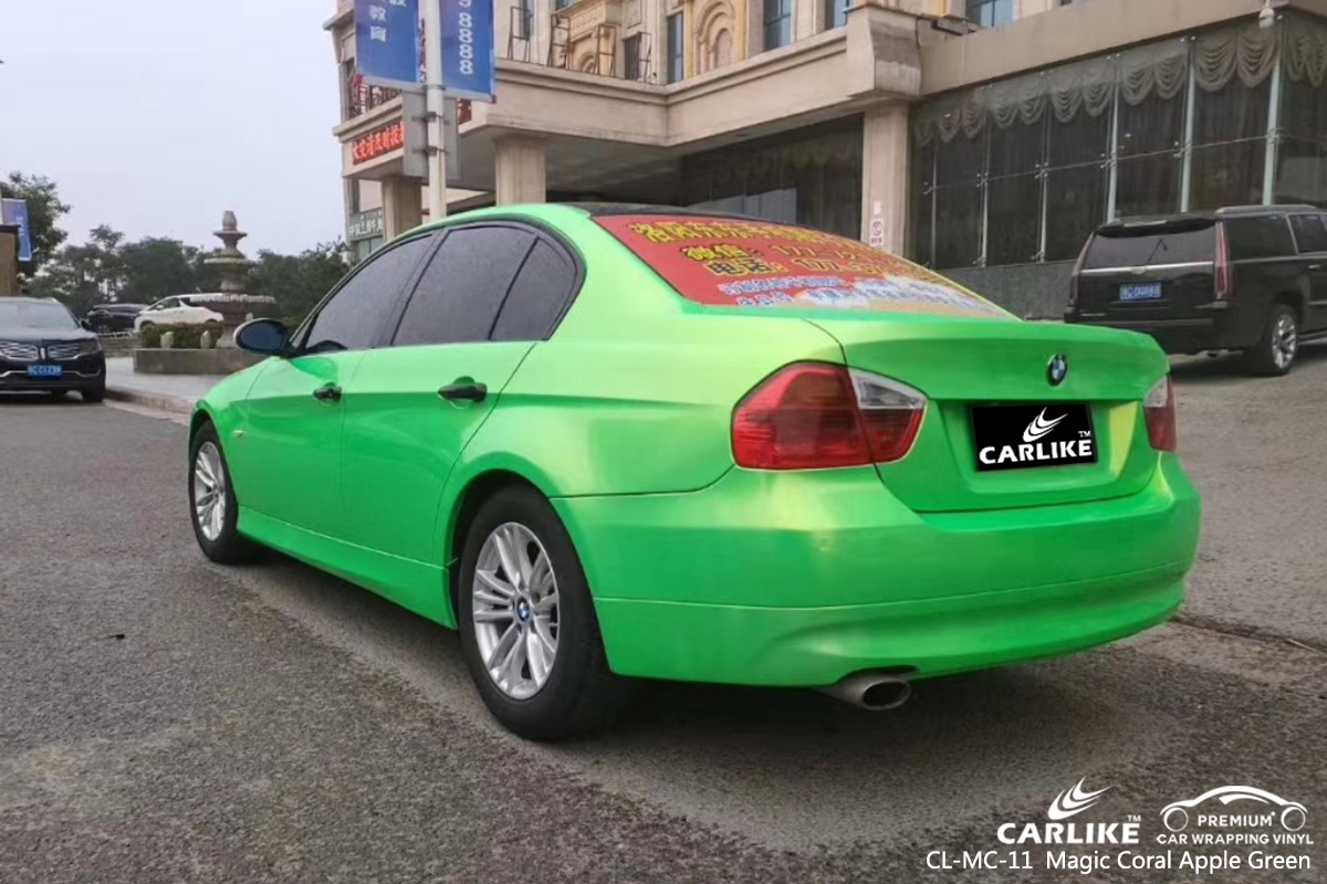 CL-MC-11 magic coral apple green car wrap film for BMW Diyarbakir Turkey