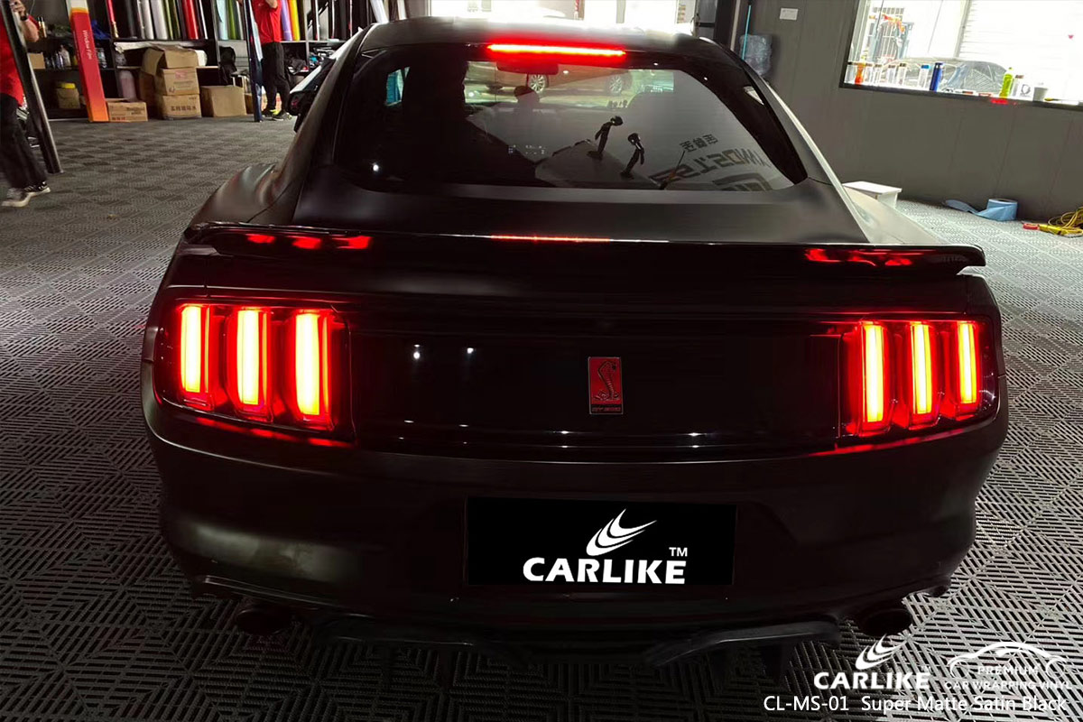 CL-MS-01 super matte satin black vinyl wrapping for MERCEDES-BENZ Gaziantep Turkey