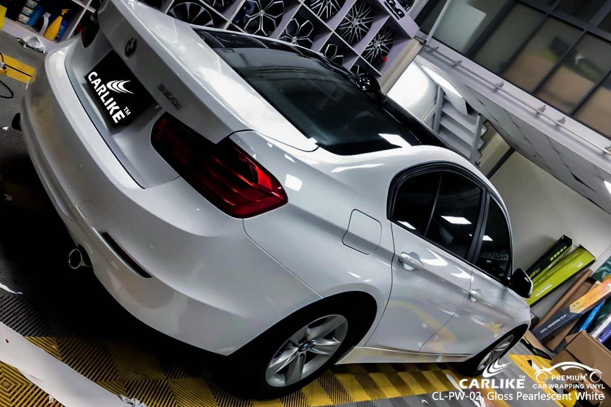 CL-PW-02 gloss pearlescent white ppf film for BMW San Carlos Philippines