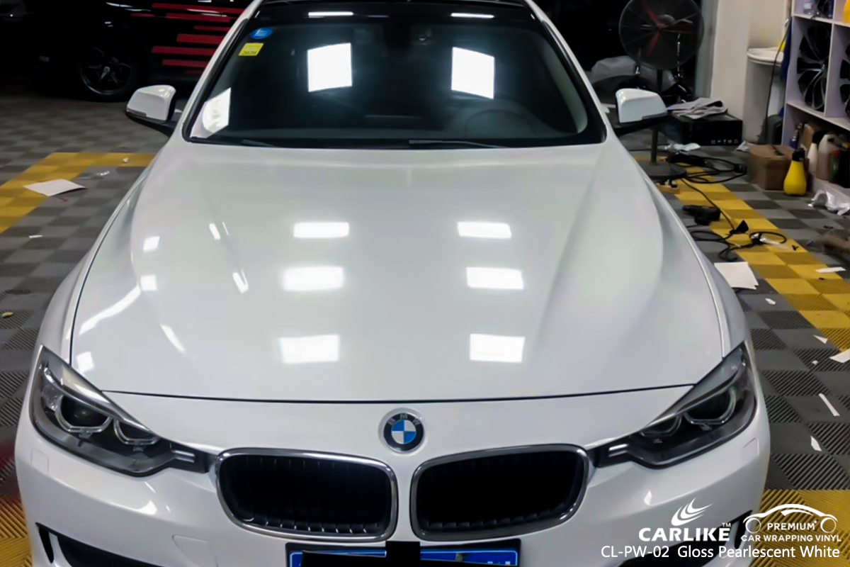 CL-PW-02 gloss pearlescent white ppf film for BMW San Carlos Philippines