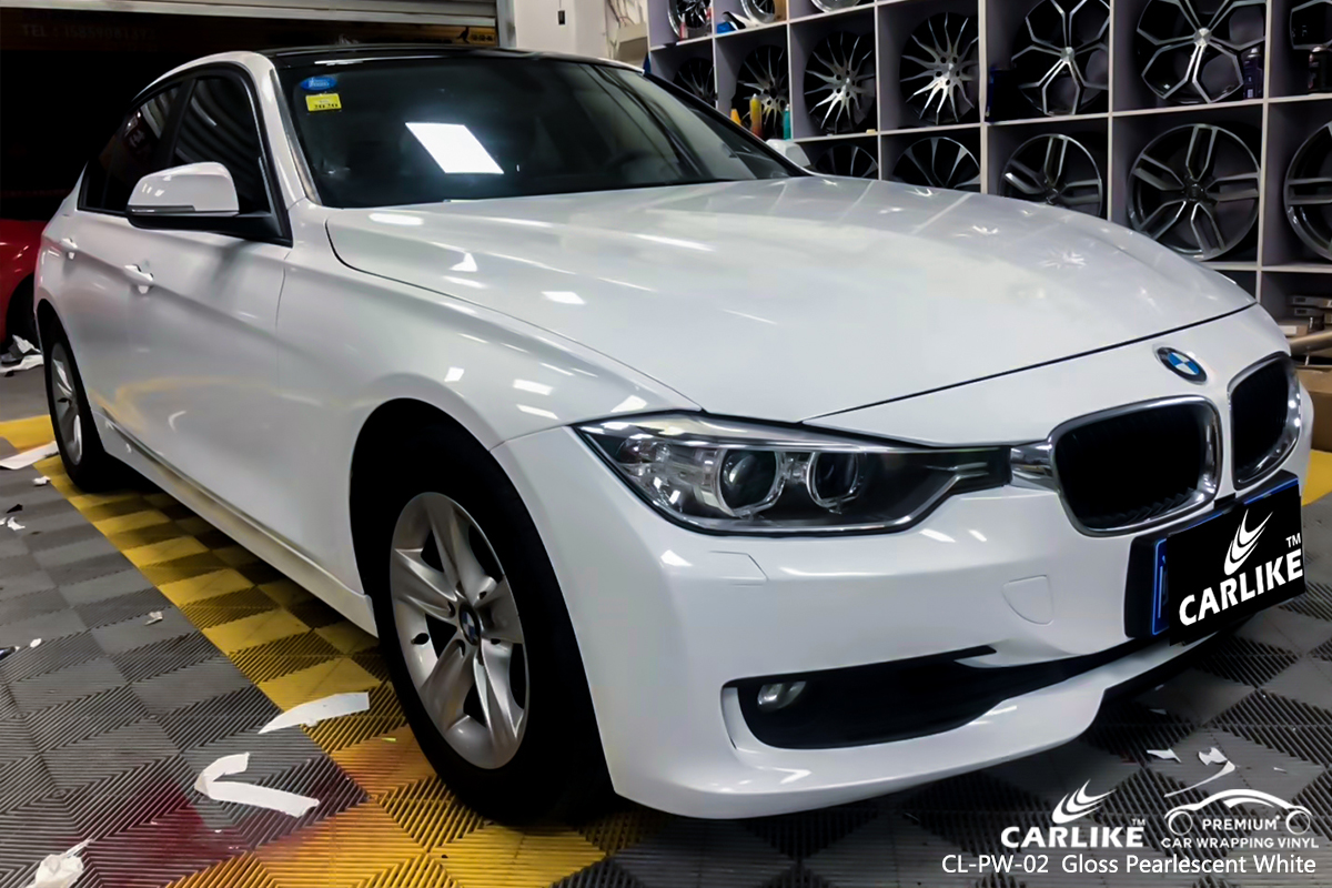 CL-PW-02 gloss pearlescent white ppf film for BMW San Carlos Philippines