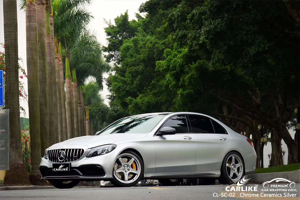 CL-SC-02 chrome ceramics silver tpu ppf film for MERCEDES-BENZ Columbus United States