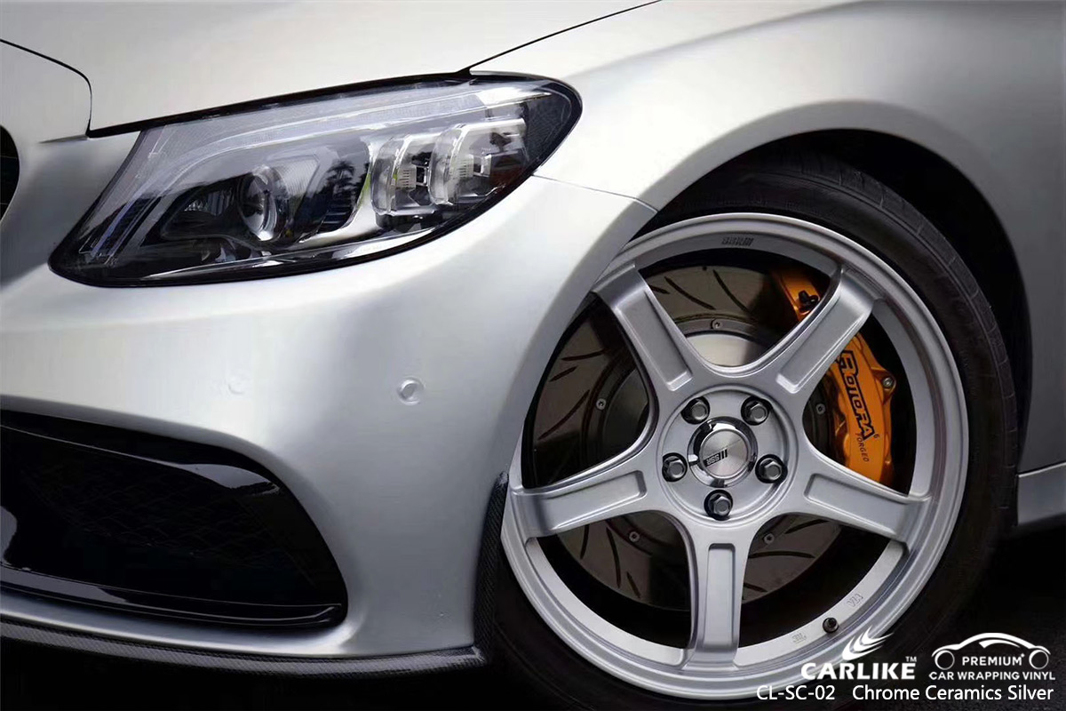 CL-SC-02 chrome ceramics silver tpu ppf film for MERCEDES-BENZ Columbus United States
