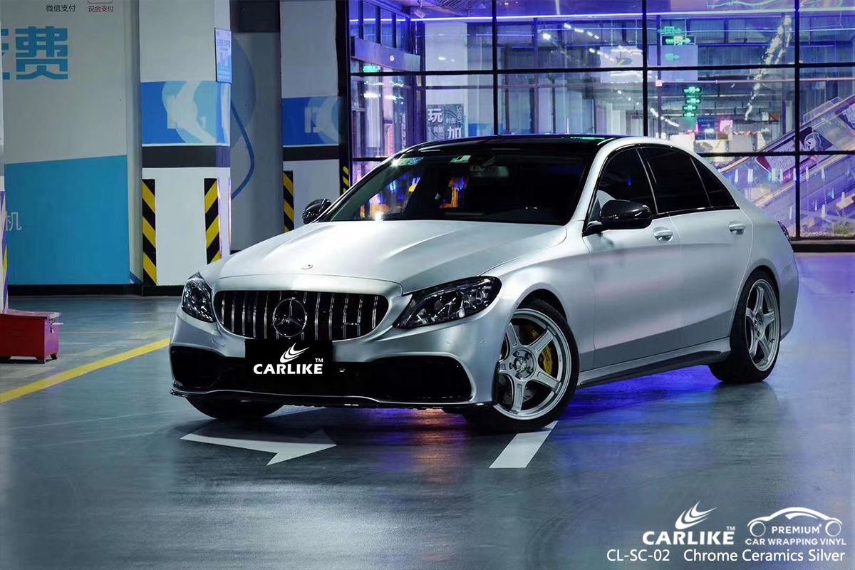 CL-SC-02 chrome ceramics silver tpu ppf film for MERCEDES-BENZ Columbus United States