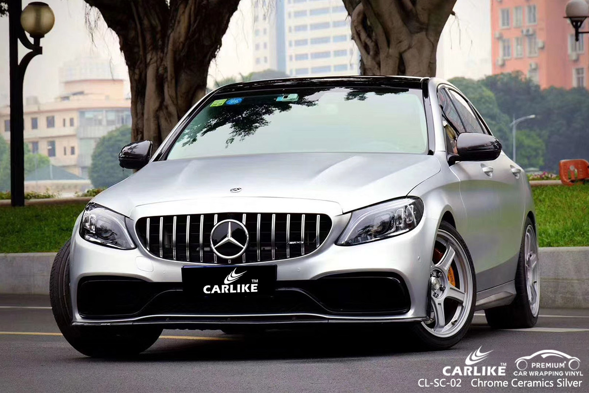 CL-SC-02 chrome ceramics silver tpu ppf film for MERCEDES-BENZ Columbus United States