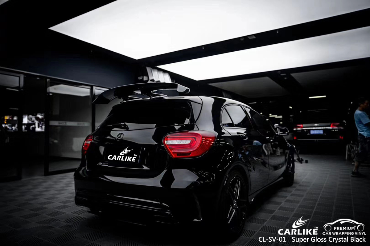CL-SV-01 super gloss crystal black vinyl sticker paper for MERCEDES-BENZ Marikina Philippines