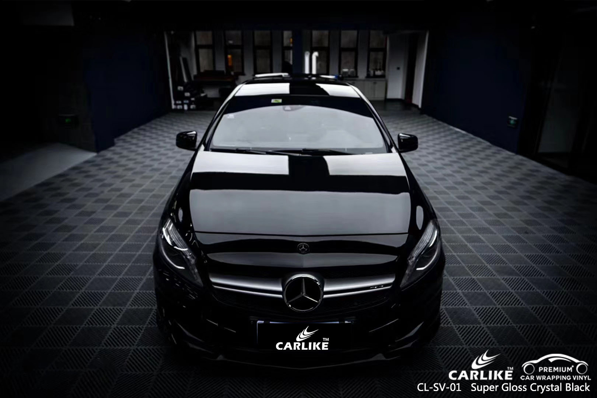 CL-SV-01 super gloss crystal black vinyl sticker paper for MERCEDES-BENZ Marikina Philippines