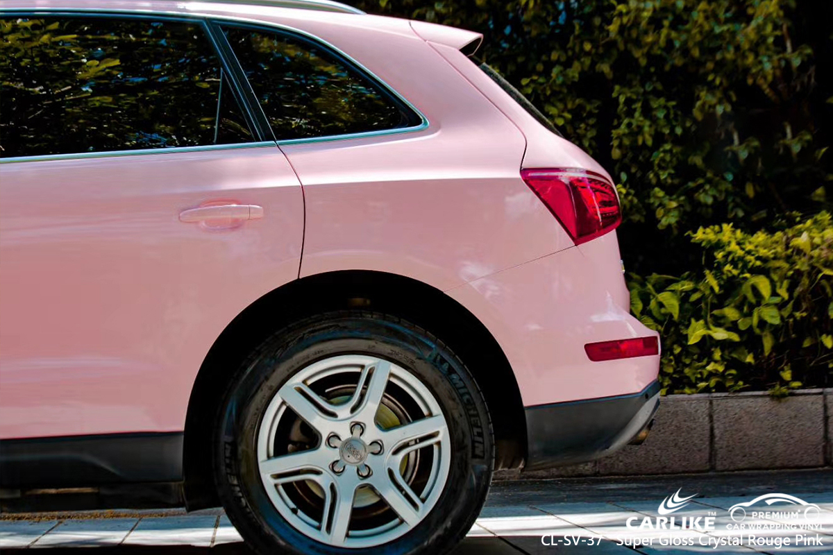 CL-SV-37 super gloss crystal rouge pink ppf film for AUDI Muntinlupa Philippines