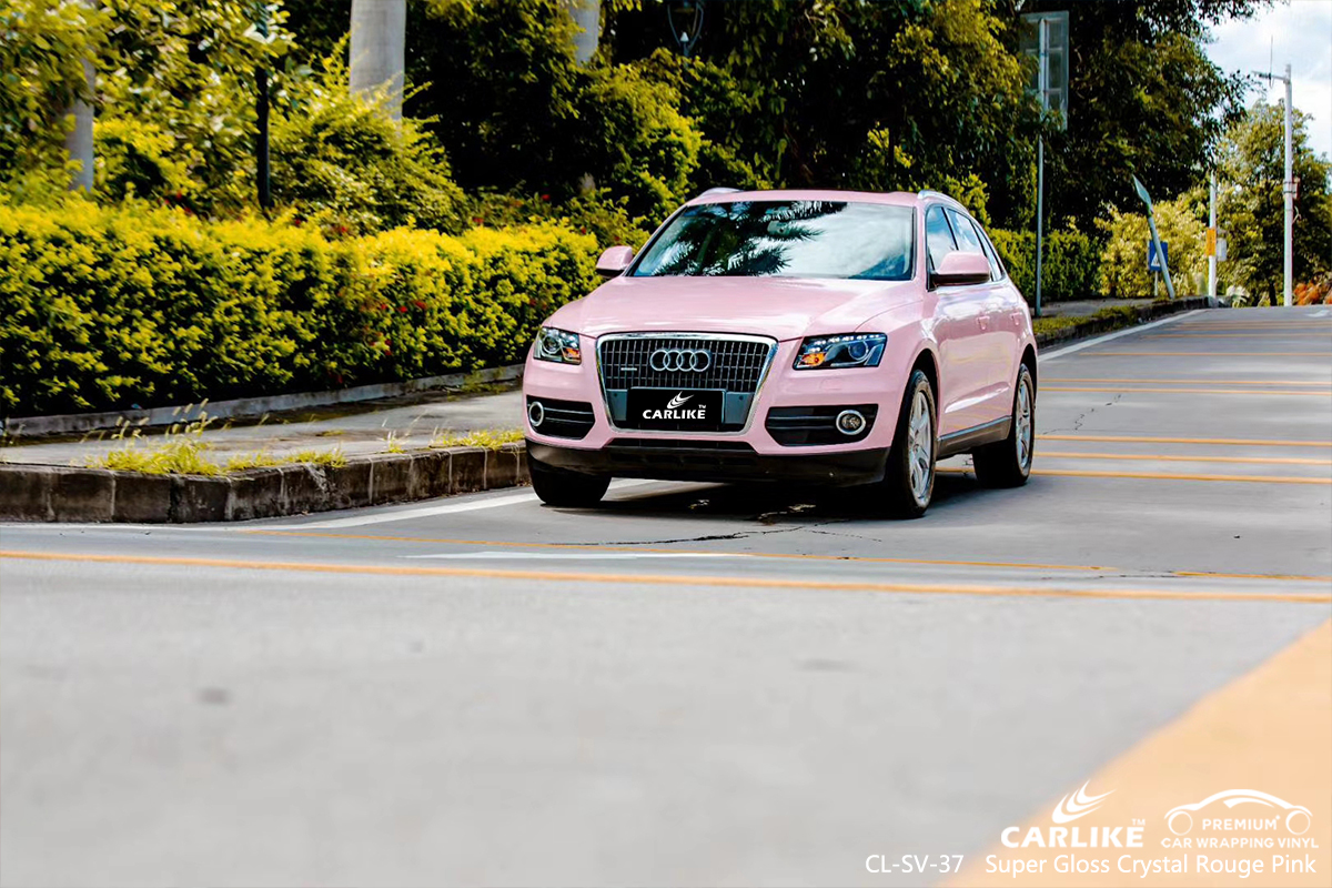 CL-SV-37 super gloss crystal rouge pink ppf film for AUDI Muntinlupa Philippines