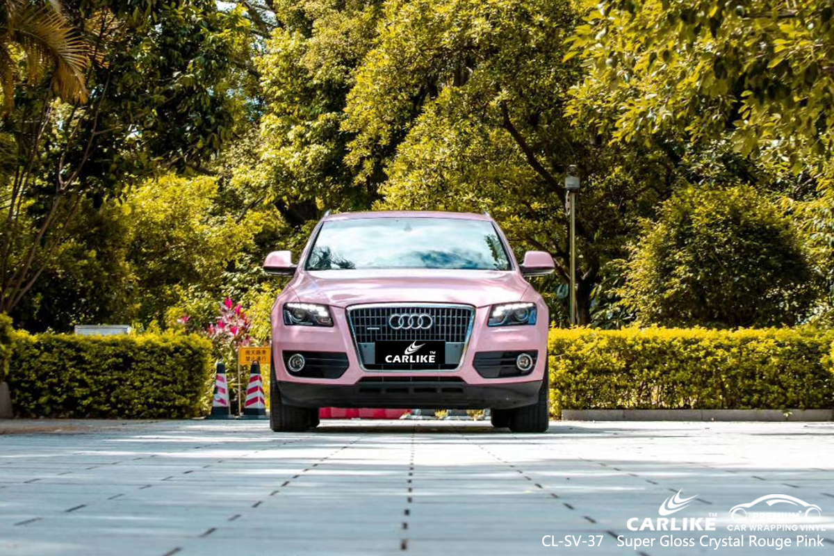 CL-SV-37 super gloss crystal rouge pink ppf film for AUDI Muntinlupa Philippines
