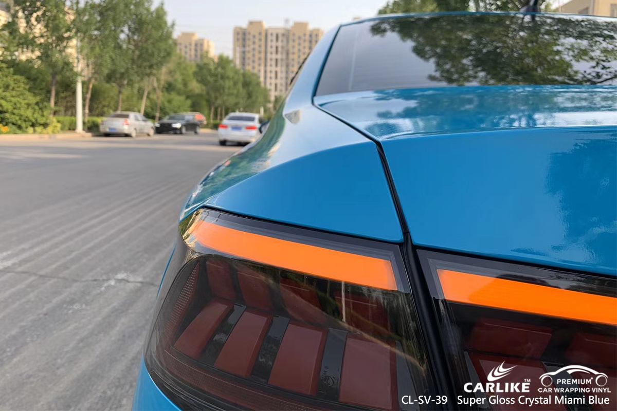 CL-SV-39 super gloss crystal miami blue protective vinyl for cars for VOLKSWAGEN Legazpi Philippines