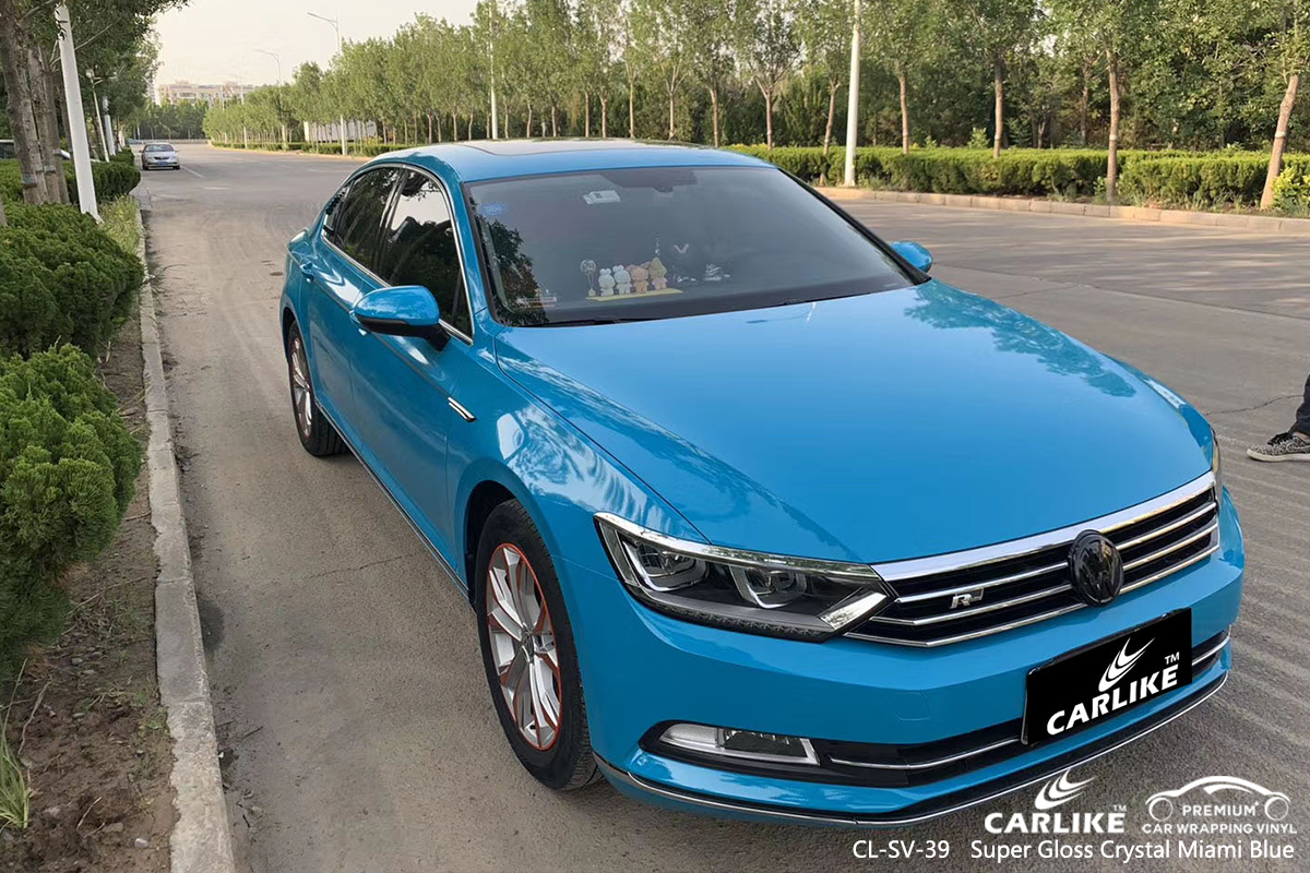 CL-SV-39 super gloss crystal miami blue protective vinyl for cars for VOLKSWAGEN Legazpi Philippines