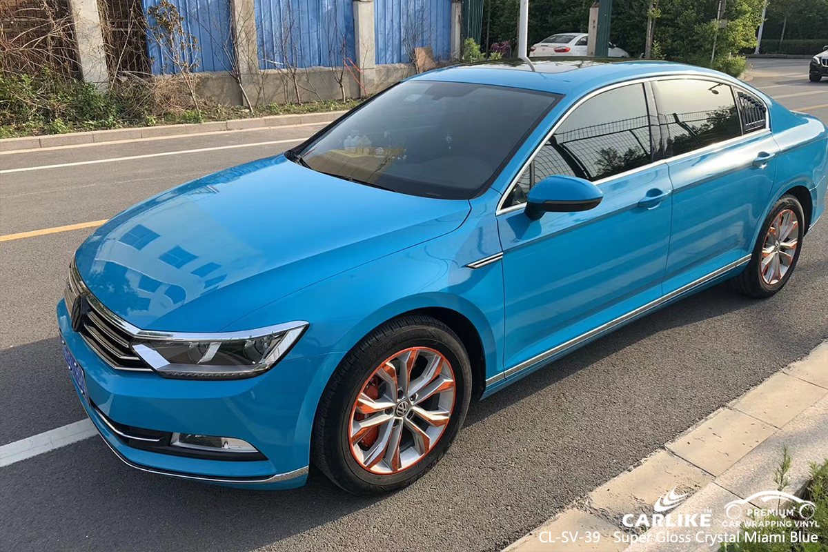 CL-SV-39 super gloss crystal miami blue protective vinyl for cars for VOLKSWAGEN Legazpi Philippines