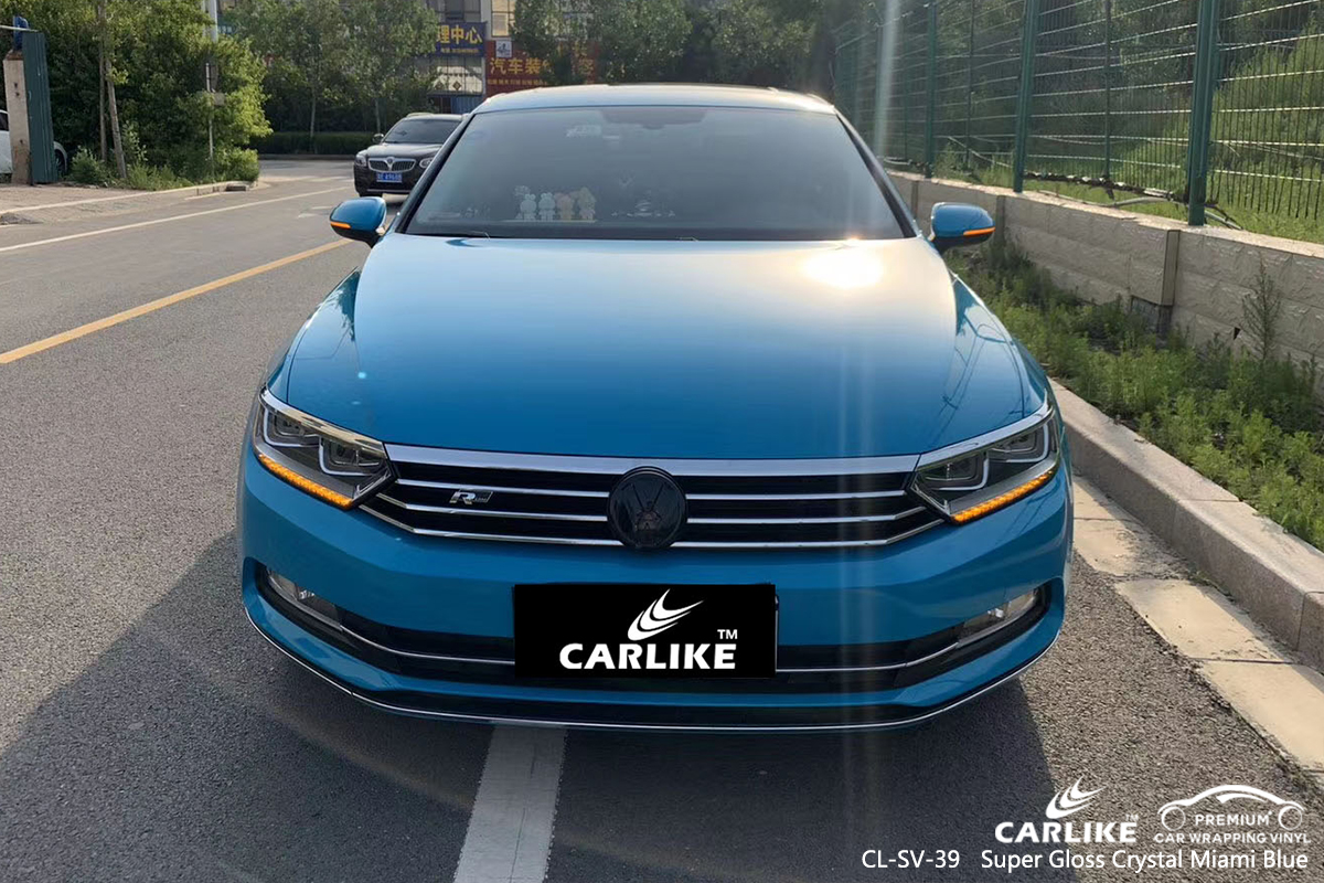 CL-SV-39 super gloss crystal miami blue protective vinyl for cars for VOLKSWAGEN Legazpi Philippines