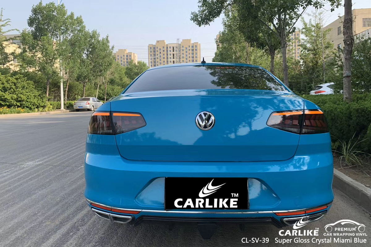 CL-SV-39 super gloss crystal miami blue protective vinyl for cars for VOLKSWAGEN Legazpi Philippines