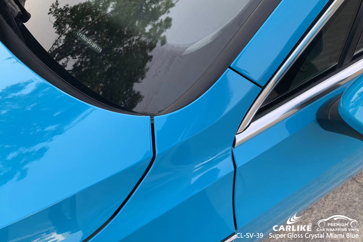 CL-SV-39 super gloss crystal miami blue protective vinyl for cars for VOLKSWAGEN Legazpi Philippines