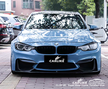 CL-SV-40 فائق اللمعان من الخزف الكريستالي الأزرق لف سيارتي لـ BWM Los Banos Philippines