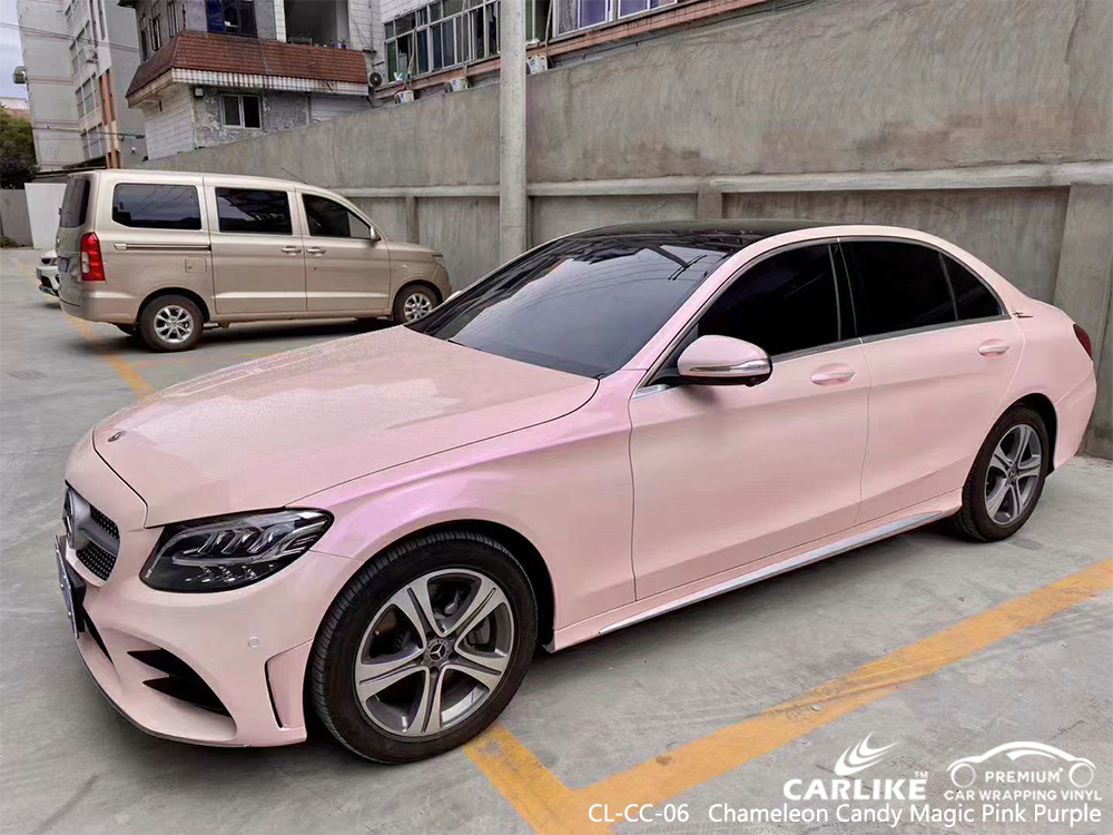 CL-CC-06 chameleon candy magic pink purple vinyl films for MERCEDES-BENZ Aksaray Turkey