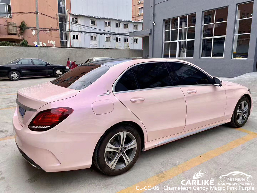 CL-CC-06 chameleon candy magic pink purple vinyl films for MERCEDES-BENZ Aksaray Turkey