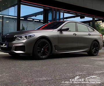 CL-EM-05 elektro metalik çelik gri vinil arabamı BMW Malatya Türkiye için sarın