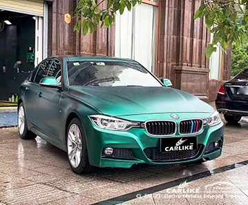 BMW Şanlıurfa Türkiye için CL-EM-21 elektro metalik zümrüt yeşili tekne araba folyosu