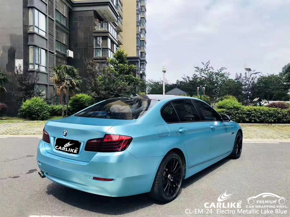 CL-EM-24 electro metallic lake blue vinyl wrap for BMW Afyonkarahisar Turkey