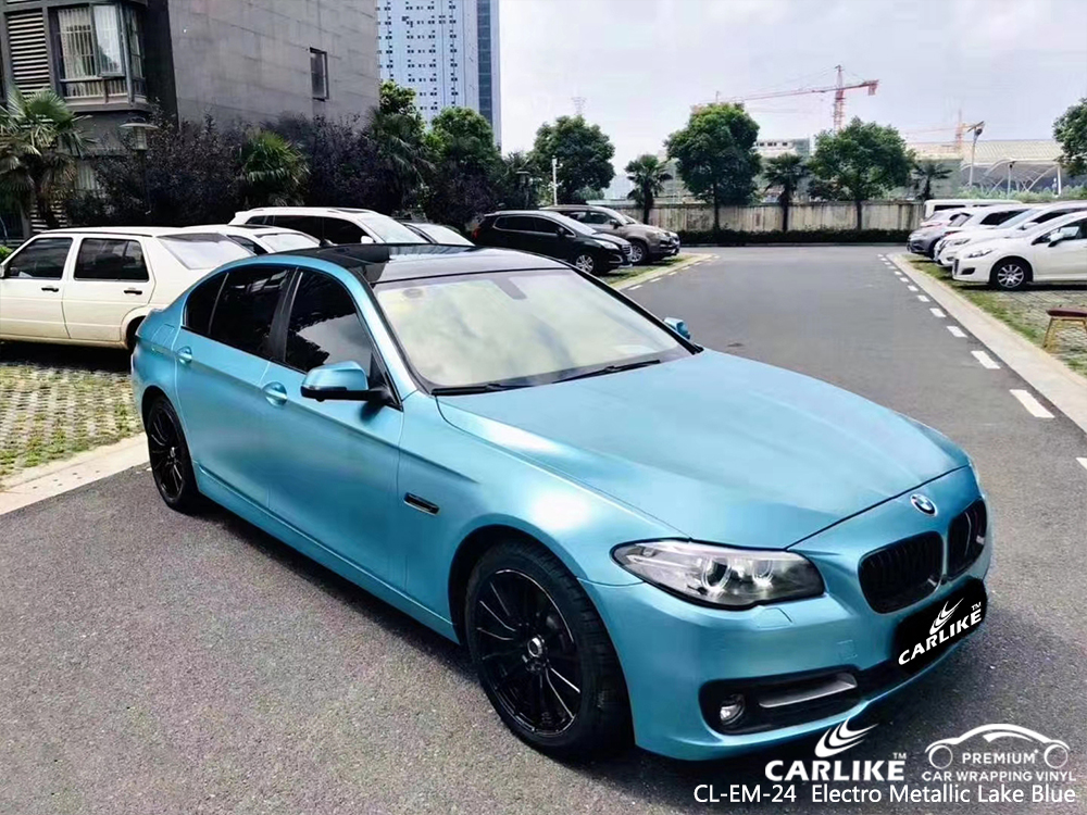 CL-EM-24 electro metallic lake blue vinyl wrap for BMW Afyonkarahisar Turkey