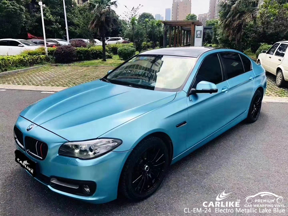 CL-EM-24 electro metallic lake blue vinyl wrap for BMW Afyonkarahisar Turkey