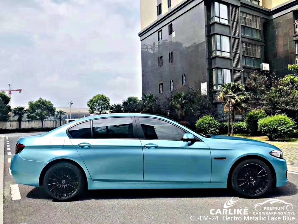 CL-EM-24 electro metallic lake blue vinyl wrap for BMW Afyonkarahisar Turkey