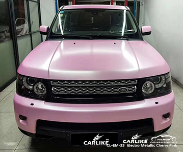 LAND ROVER Nevşehir Türkiye için CL-EM-33 elektro metalik kiraz pembe vinil filmler
