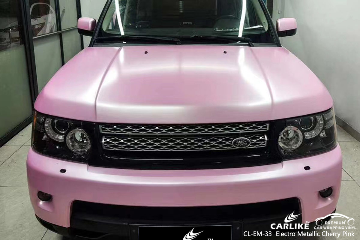 CL-EM-33 electro metallic cherry pink vinyl films for LAND ROVER Nevsehir Turkey