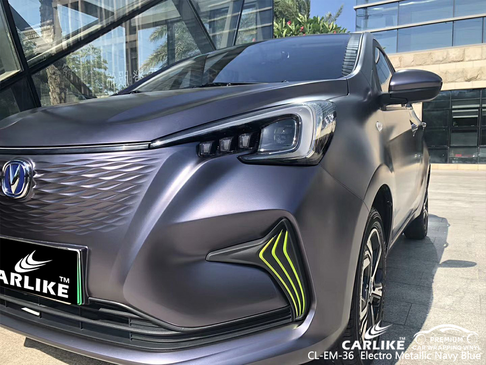 CL-EM-36 electro metallic navy blue ppf film for CHANGAN Duzce Turkey
