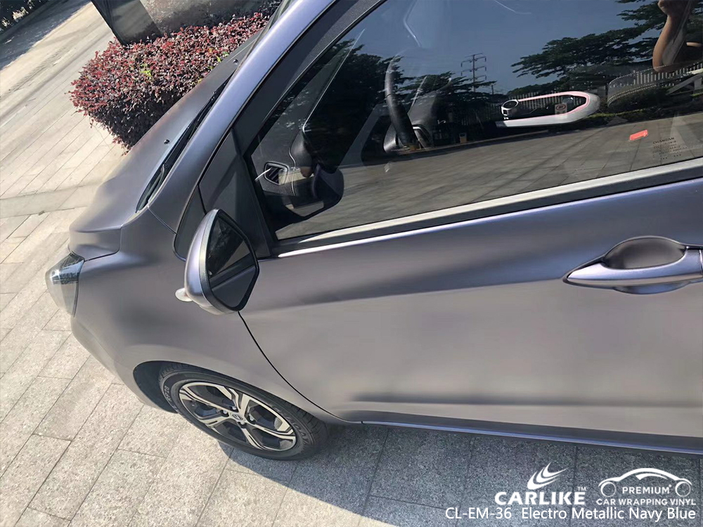 CL-EM-36 electro metallic navy blue ppf film for CHANGAN Duzce Turkey
