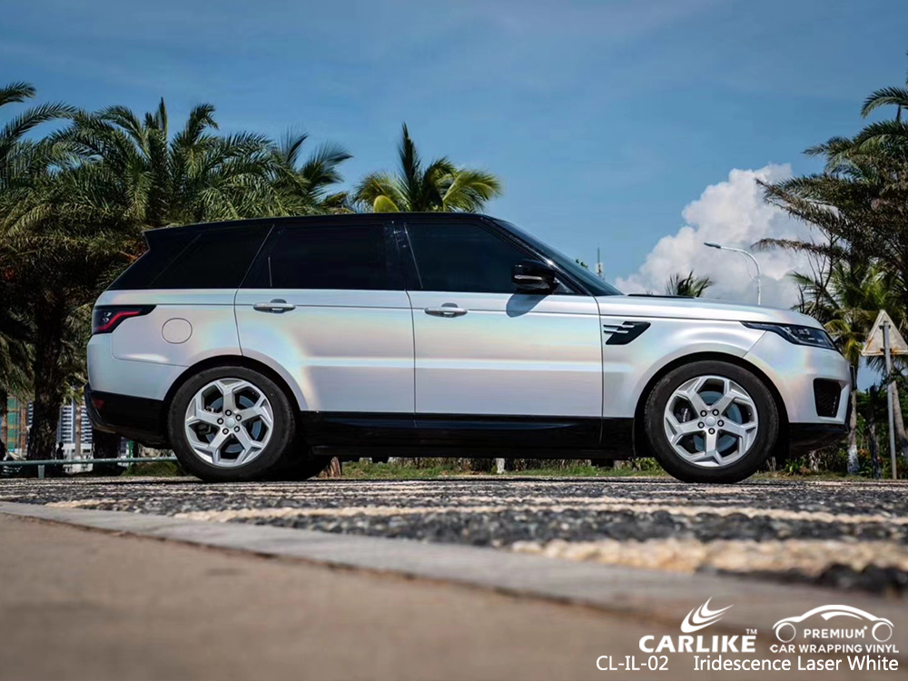 CL-IL-02 iridescence laser white vinyl wrap my car for RANGE ROVER Giresun Turkey