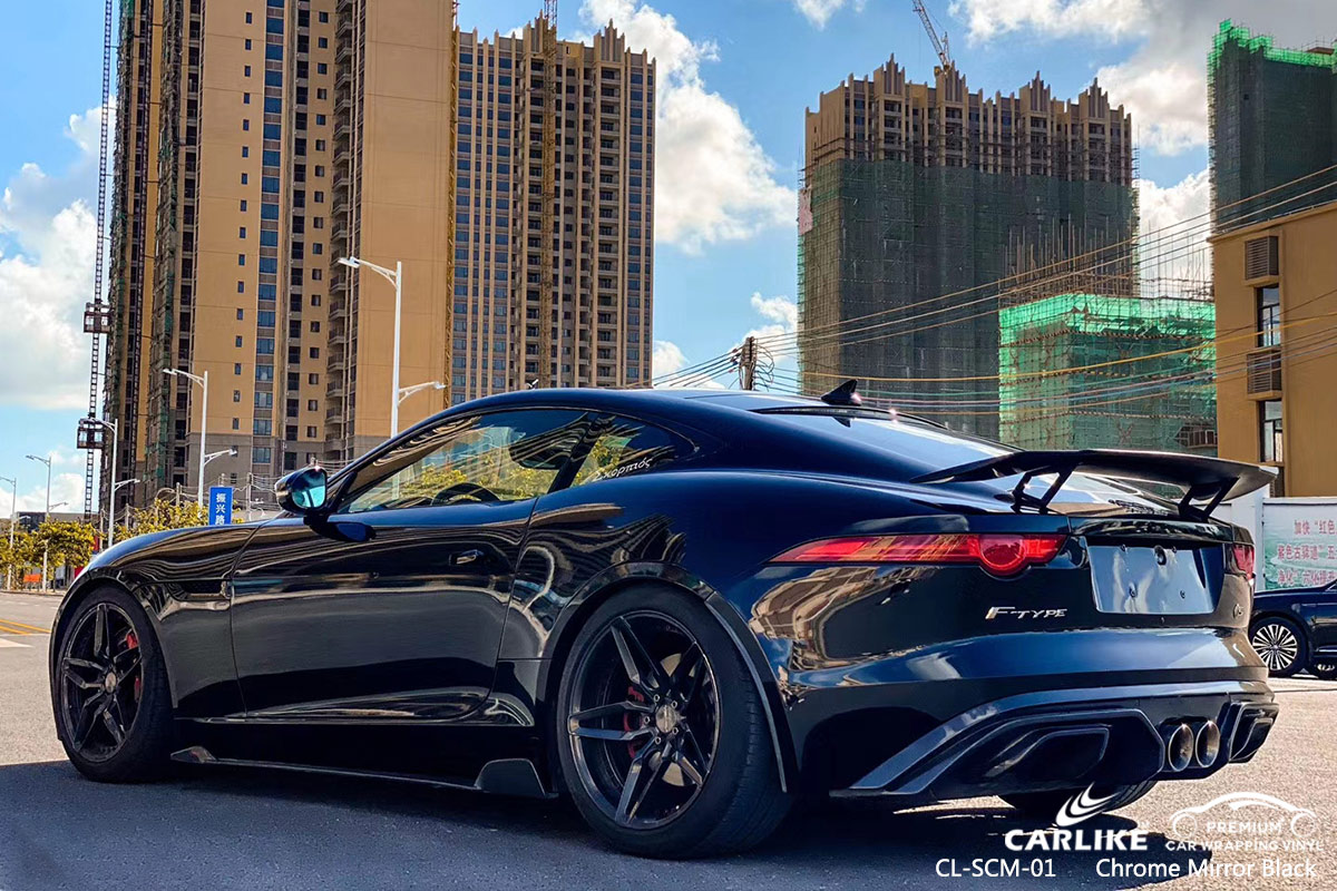 CL-SCM-01 chrome mirror black body wrap car supplier for JAGUAR Nigde Turkey