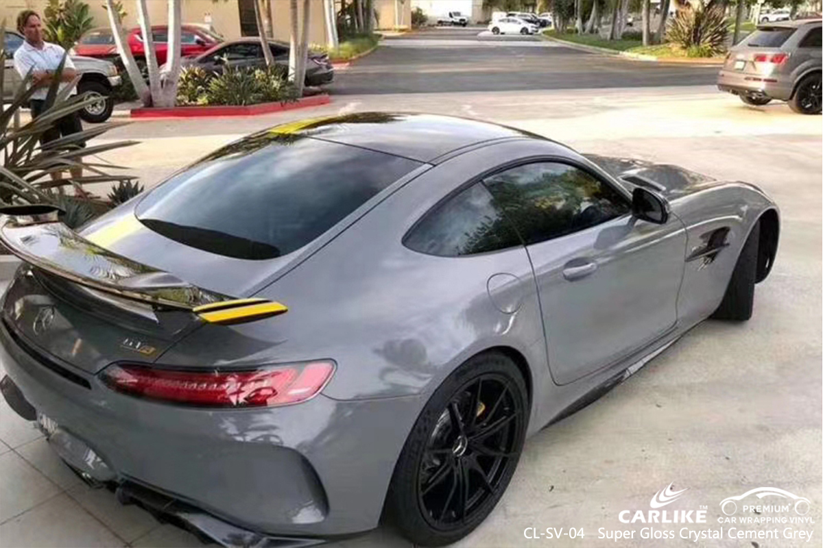CL-SV-04 super gloss crystal cement grey wrap my car for MERCEDES-BENZ Aydin Turkey