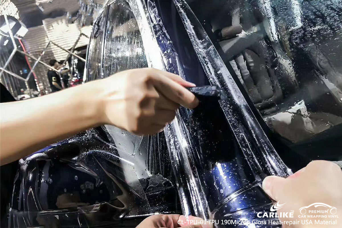 CL-TPU-01 tpu 190micron gloss heat-repair car wrapping foil for BMW Karabuk Turkey
