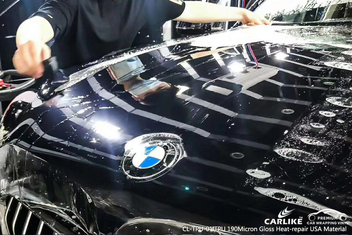 CL-TPU-01 tpu 190micron gloss heat-repair car wrapping foil for BMW Karabuk Turkey