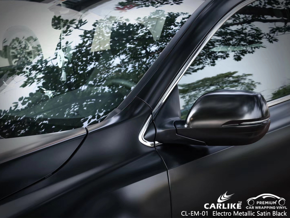 CL-EM-01 electro metallic satin black tpu ppf film for HONDA Selangor Malaysia