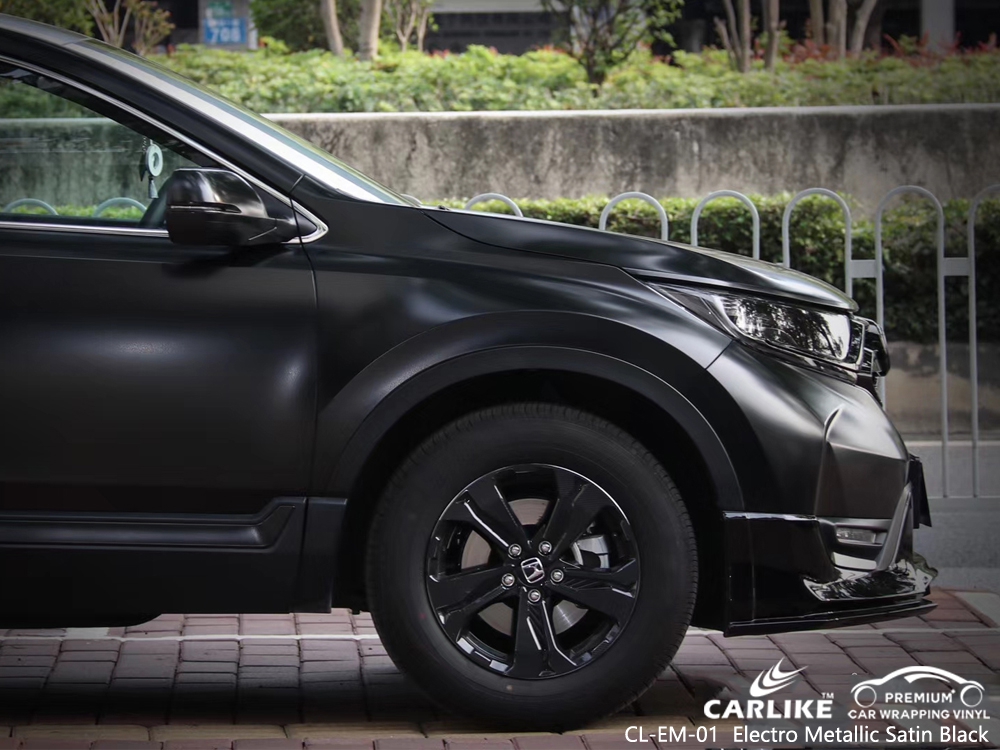 CL-EM-01 electro metallic satin black tpu ppf film for HONDA Selangor Malaysia