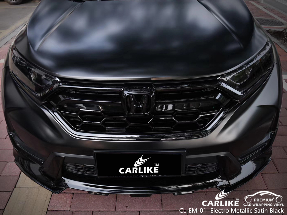 CL-EM-01 electro metallic satin black tpu ppf film for HONDA Selangor Malaysia