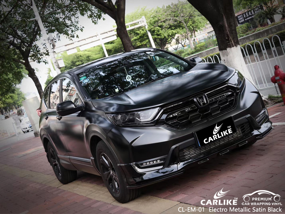 CL-EM-01 electro metallic satin black tpu ppf film for HONDA Selangor Malaysia