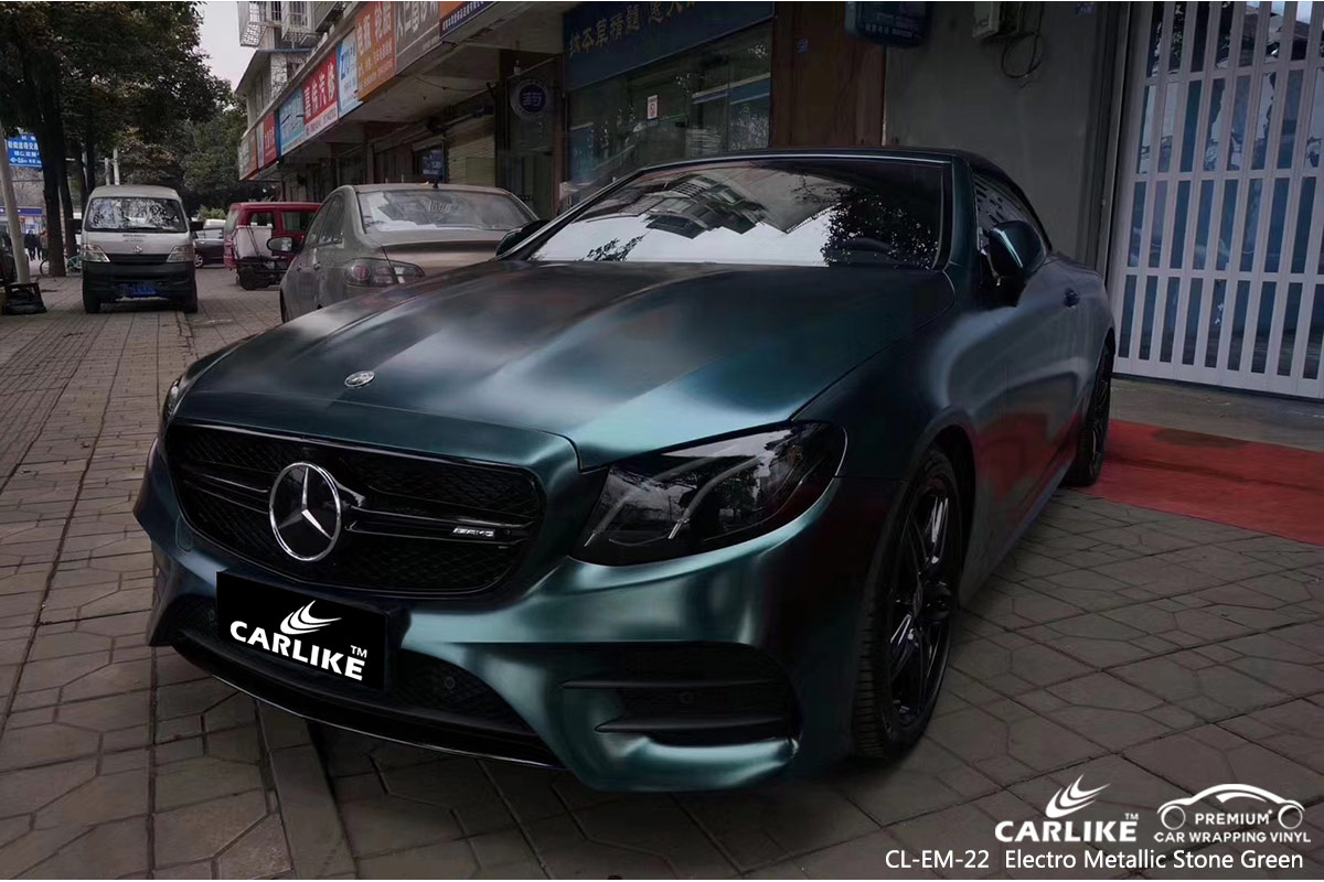 CL-EM-22 electro metallic stone green wrap my car for MERCEDES-BENZ Kirikkale Turkey