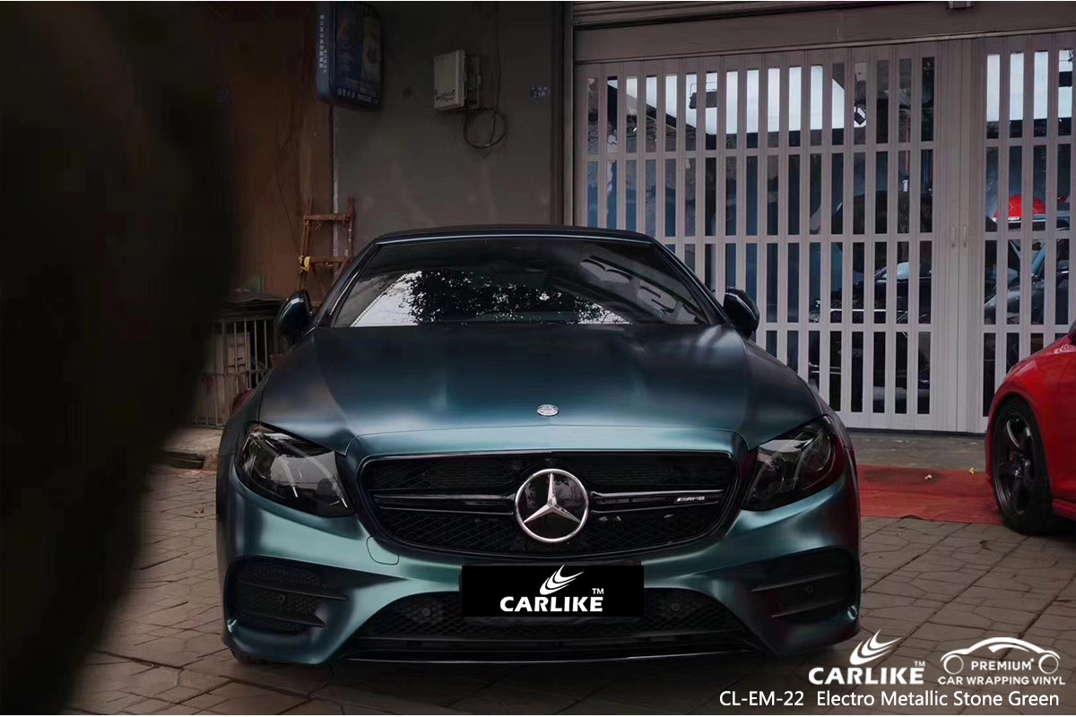 CL-EM-22 electro metallic stone green wrap my car for MERCEDES-BENZ Kirikkale Turkey