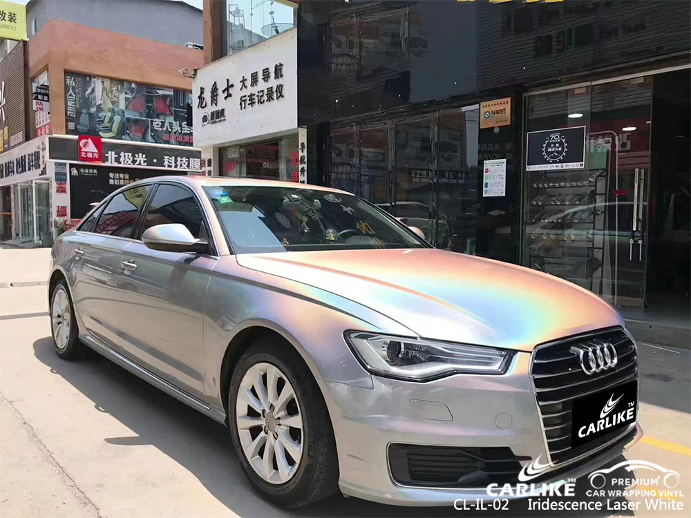 CL-IL-02 iridescence laser white car wrap film for AUDI Gauteng South Africa
