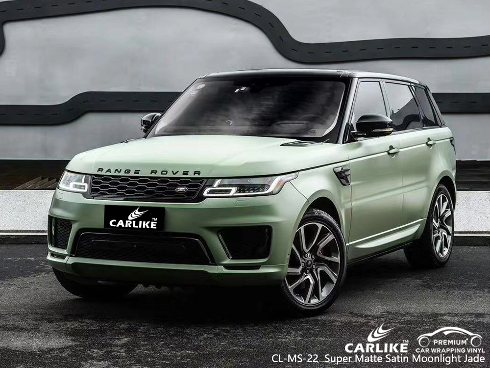 CL-MS-22 super matte satin moonlight jade vinyl matte car wrap for RANGE ROVER Pahang Malaysia