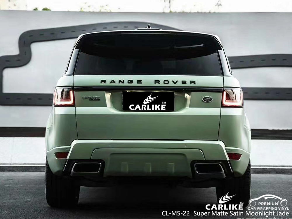 CL-MS-22 super matte satin moonlight jade vinyl matte car wrap for RANGE ROVER Pahang Malaysia