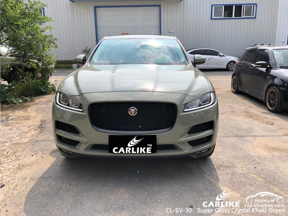 CL-SV-30 super gloss crystal khaki green vinyl wrap my car for JAGUAR Mpumalanga South Africa