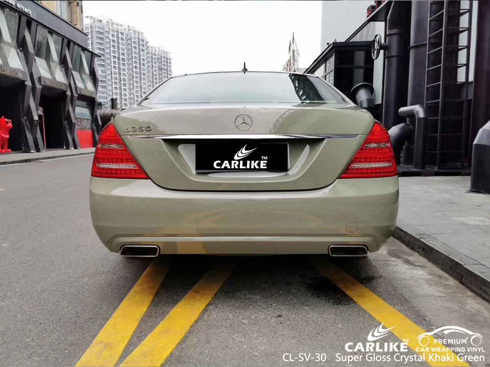 CL-SV-30 super gloss crystal khaki green vinyl wrap gloss for MERCEDES-BENZ KwaZulu-Natal South Africa