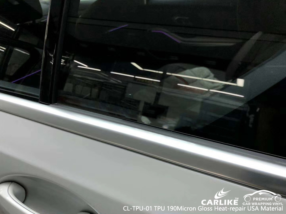 CL-TPU-01 tpu 190micron gloss heat-repair vinyl wrap for BMW Johor Malaysia